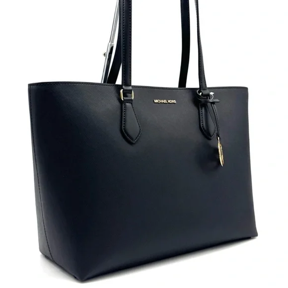 Michael Kors Sheila Large Signature Logo Tote Bag - Black